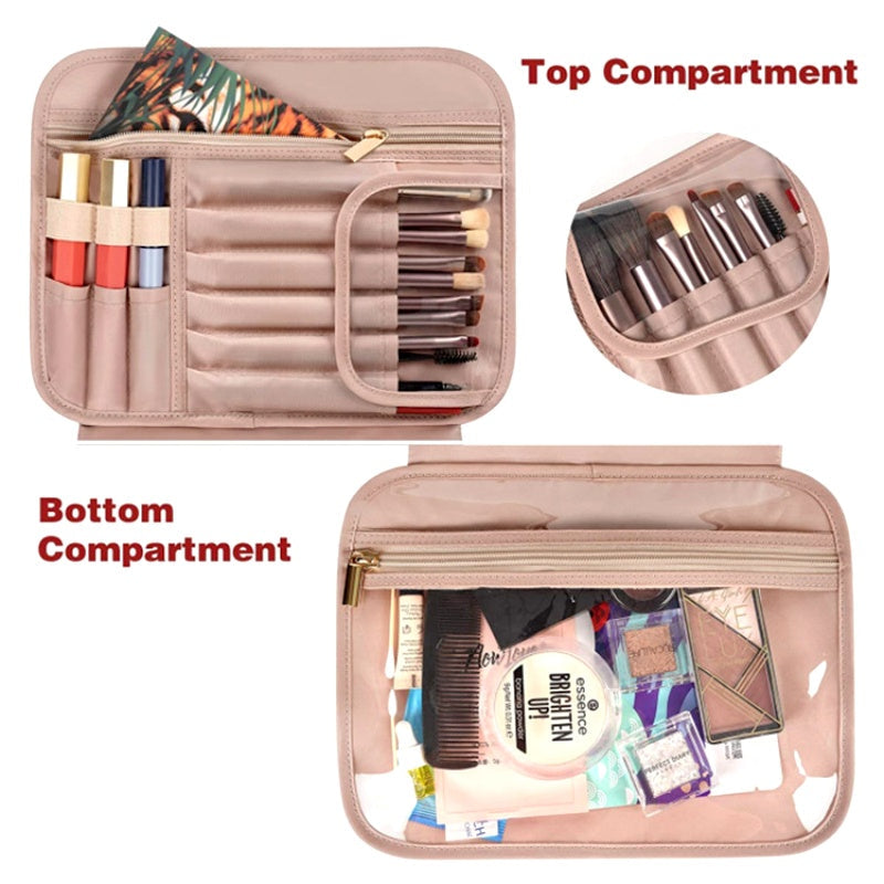 Large Capacity Cosmetic Jewelry Storage Travel Bag