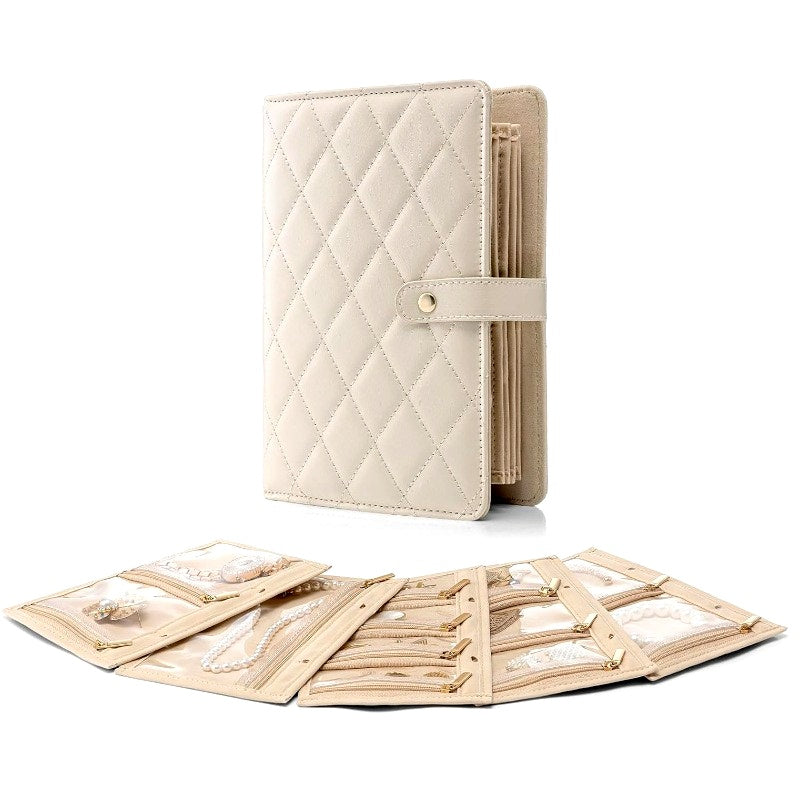 Large Capacity Jewelry Storage Clutch Bag & Travel Organizers