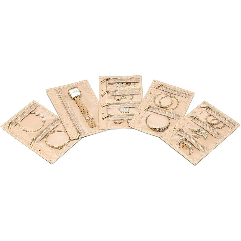 Large Capacity Jewelry Storage Clutch Bag & Travel Organizers