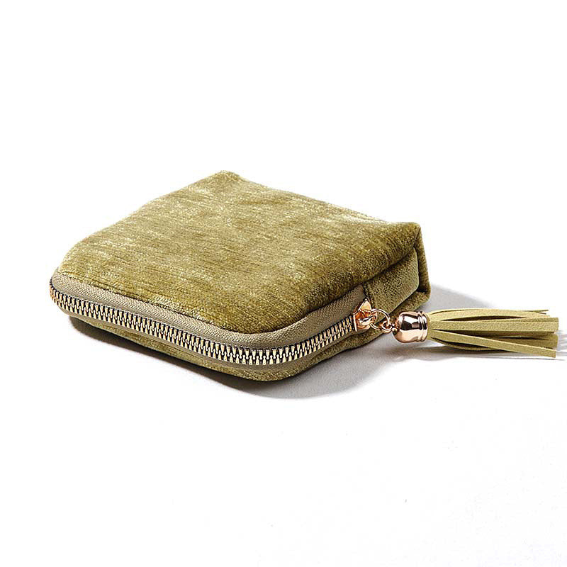 Portable Jewelry Storage Wallet Bag