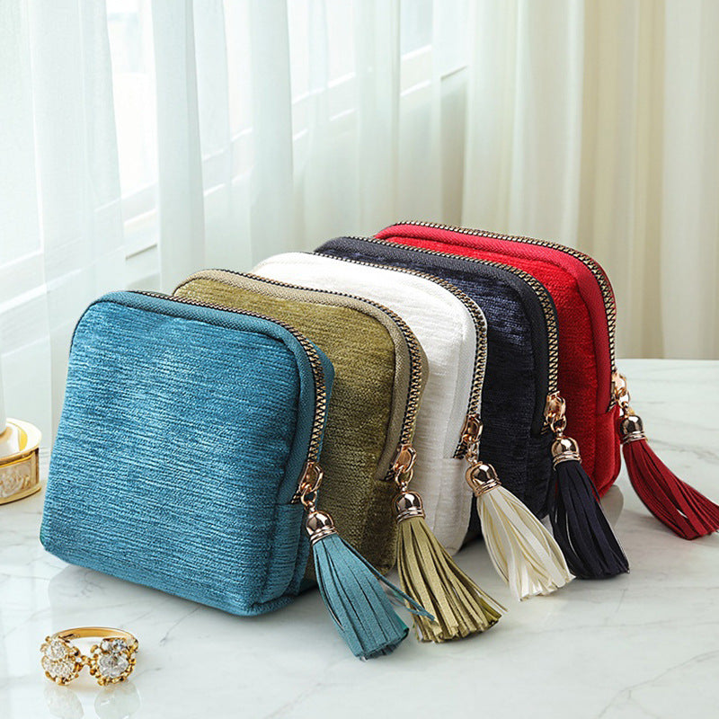 Portable Jewelry Storage Wallet Bag