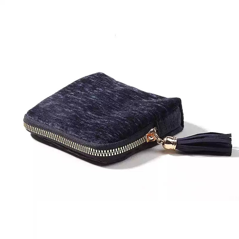 Portable Jewelry Storage Wallet Bag