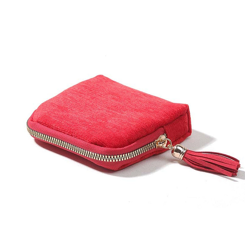 Portable Jewelry Storage Wallet Bag